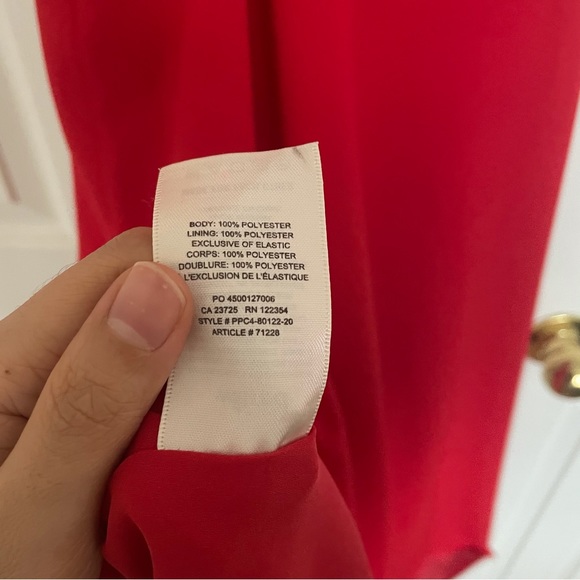 COPY - Aritzia wilfred red philomene maxi dress, size 0 - Picture 9 of 9